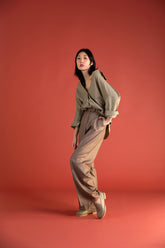 Mocassim Kabuki – cáqui